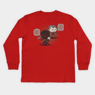 Talking Heads: Tyreese Carol Judith Kids Long Sleeve T-Shirt